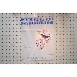 1926 - When the red red Robin comes Bob Bob Bobbin a long - Sheet Music