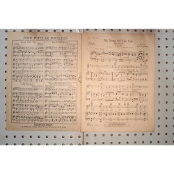1929 - My song of the Nile - Sheet Music