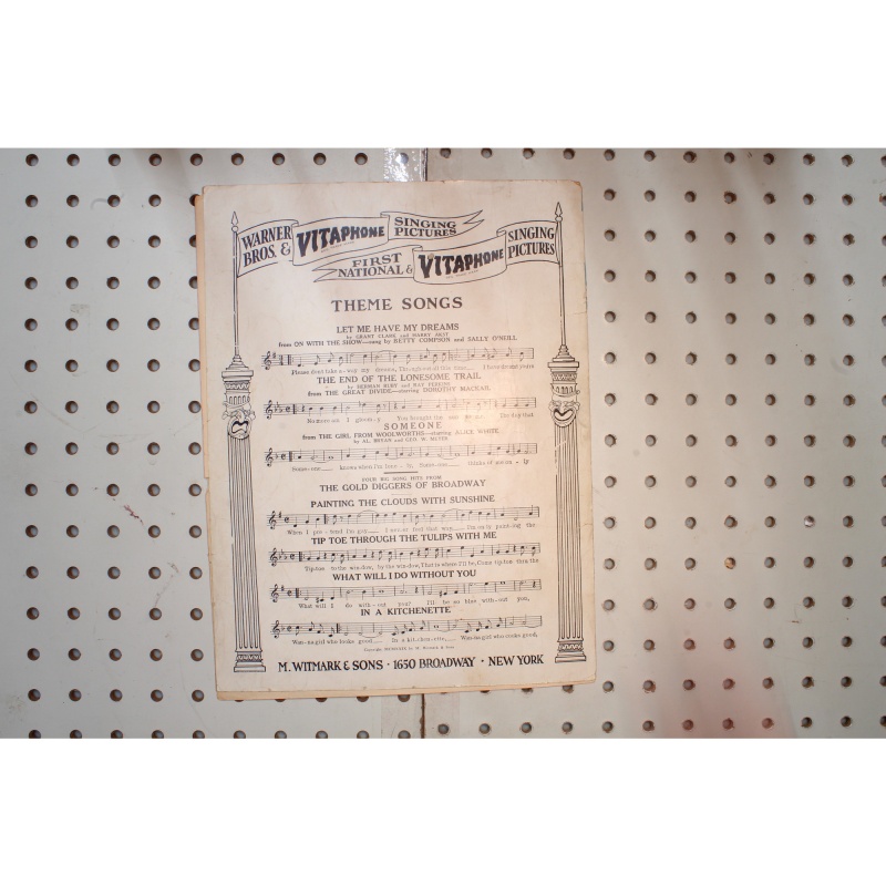 1929 - My song of the Nile - Sheet Music