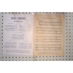 1943 - David Rose holiday for strings - Sheet Music