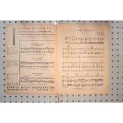 1938 - A-tisket A-tasket - Sheet Music