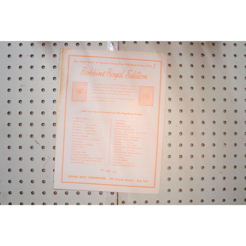 1941 - Gold and silver - Sheet Music