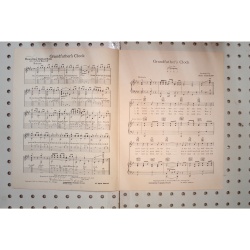 1936 - Grandfathers clock - Sheet Music