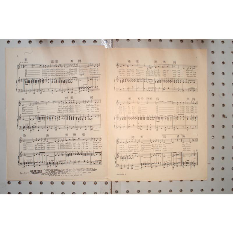 1926 - Barcelona - Sheet Music