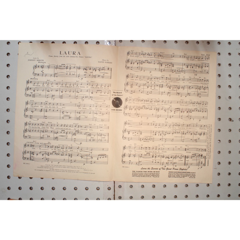 1945 - Laura Jimmy Dorsey - Sheet Music