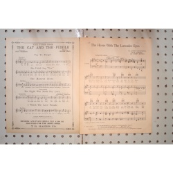 1935 - The horse with the lavender eyes - Sheet Music