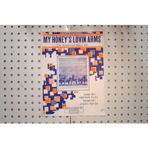 1922 - My honeys lovin arms - Sheet Music