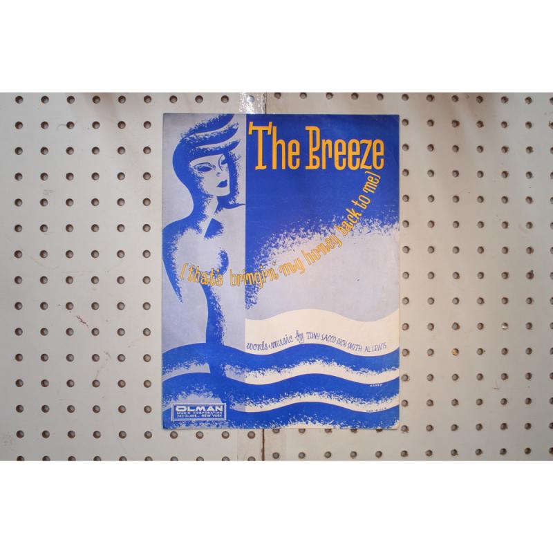 1934 - The breeze - Sheet Music