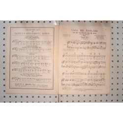 1931 - Call me darling - Sheet Music