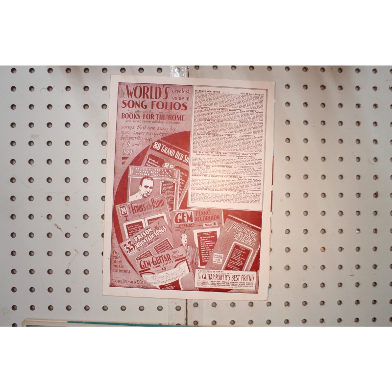 1951 - The white cliffs of Dover - Sheet Music