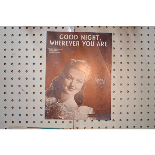 1954 - Good night wherever you are - Sheet Music