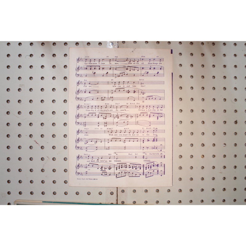 1947 - Maybe youll be there - Sheet Music