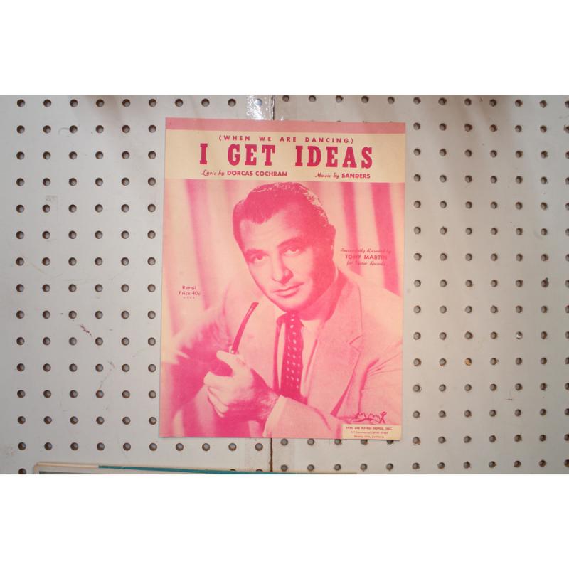 1951 - I get ideas - Sheet Music