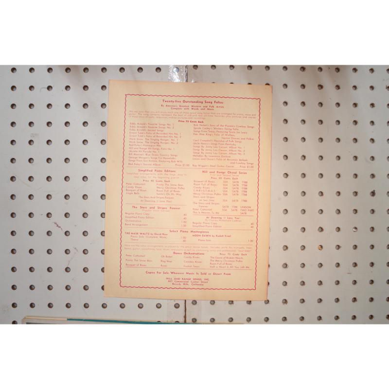 1951 - I get ideas - Sheet Music