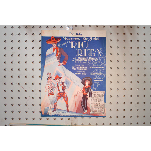 1926 - Rio Rita FLorenz Ziegfeld - Sheet Music