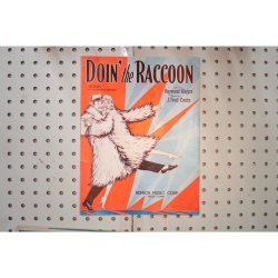 1928 - Doing the raccoon - Sheet Music