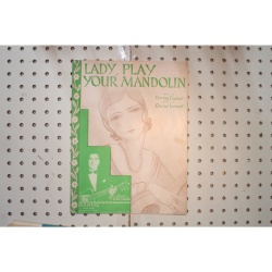1930 - Lady player mandolin - Sheet Music