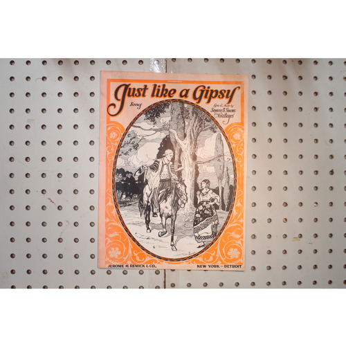 1919 - Just like a gipsy - Sheet Music