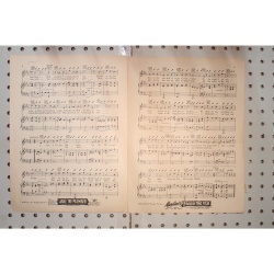 1925 - Down by the Winegar Woiks vinegar works - Sheet Music