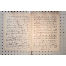 1942 - When the lights go on again - Sheet Music