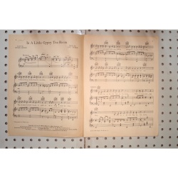 1935 - In a little Gypsy tea room - Sheet Music