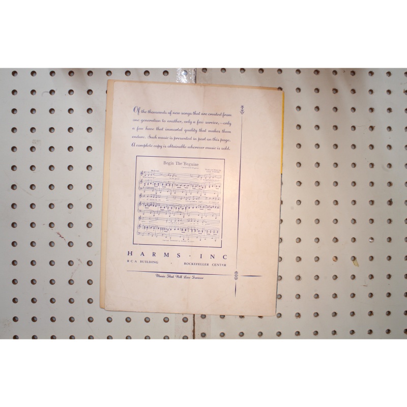 1939 - In an old Dutch garden - Sheet Music