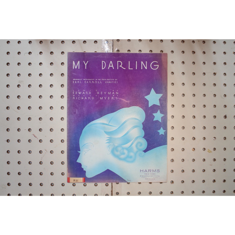 1932 - My darling - Sheet Music