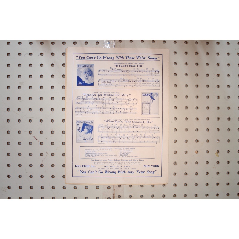 1927 - Ramona Delores del Rio - Sheet Music