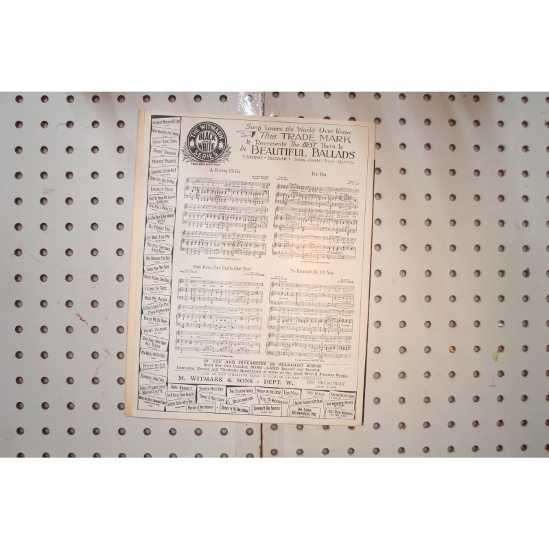 1932 - Sweethearts forever crooner - Sheet Music