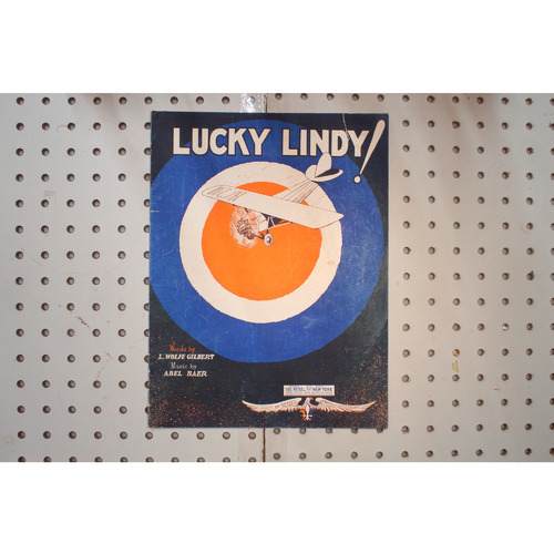 1927 - Lucky Lindy - Sheet Music