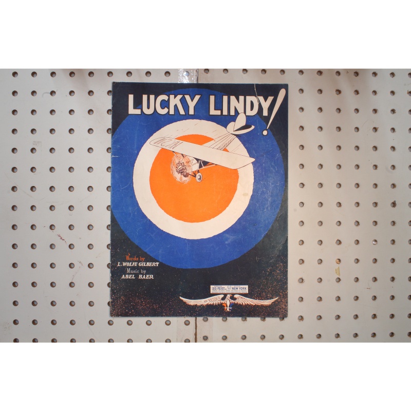 1927 - Lucky Lindy - Sheet Music