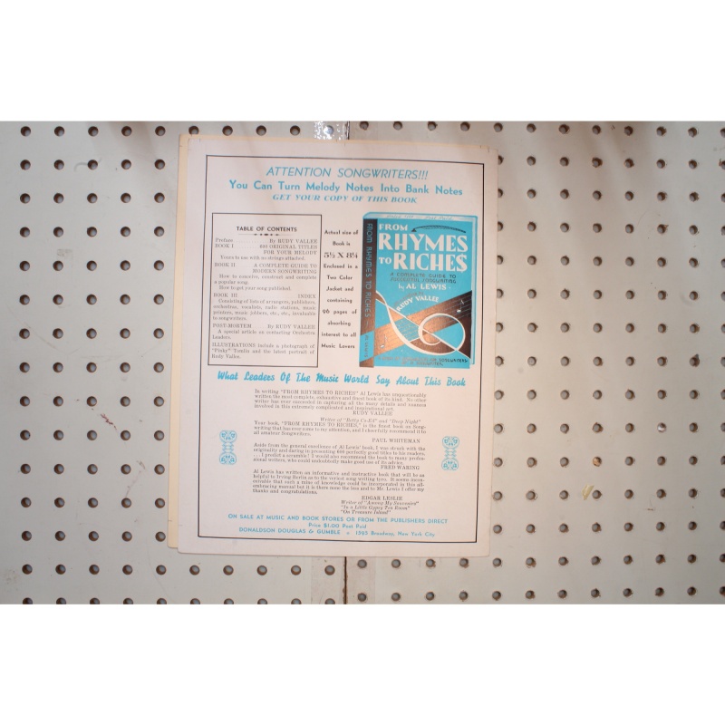 1935 - A little bit independent - Sheet Music