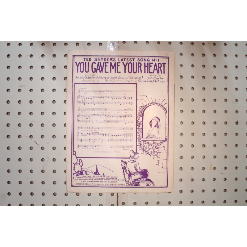 1922 - Ill be in my Dixie home again tomorrow - Sheet Music