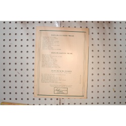 1951 - Cold cold heart Hank Williams - Sheet Music