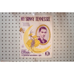 1922 - My sunny Tennessee Eddie Cantor - Sheet Music