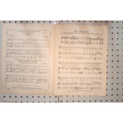 1921 - My mammy - Sheet Music