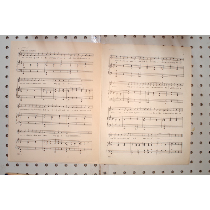 1921 - Peggy ONeil - Sheet Music