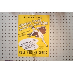 1943 - Cole Porters I love you Mexican hayride - Sheet Music