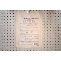 1937 - Rosalie Cole Porter - Sheet Music
