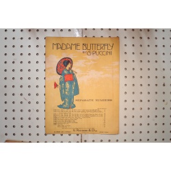 1904 - Madame Butterfly - Sheet Music