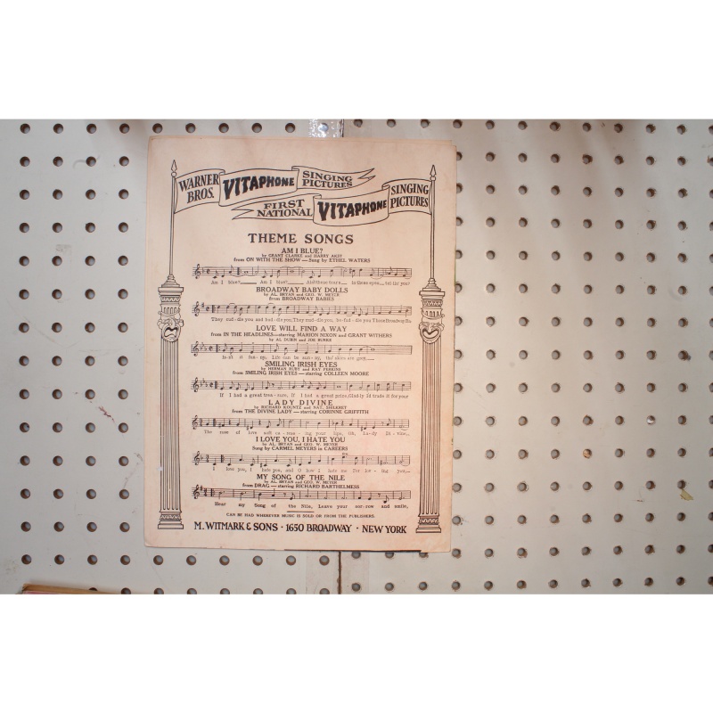 1929 - Smiling Irish eyes Colleen Moore - Sheet Music