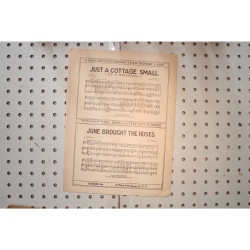 1920 - Just a cottage small by a waterfall - Sheet Music