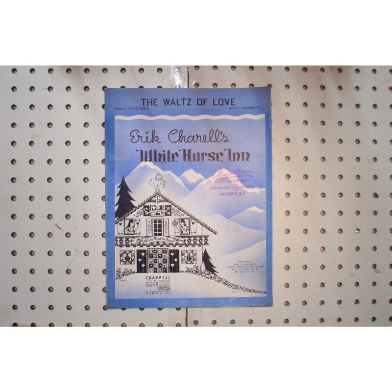 1921 - The vaults of love White horse inn - Sheet Music