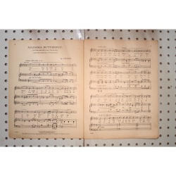 1904 - Madame Butterfly - Sheet Music
