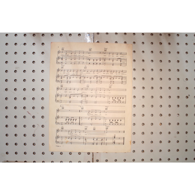 1963 - The girl from Ipanema - Sheet Music