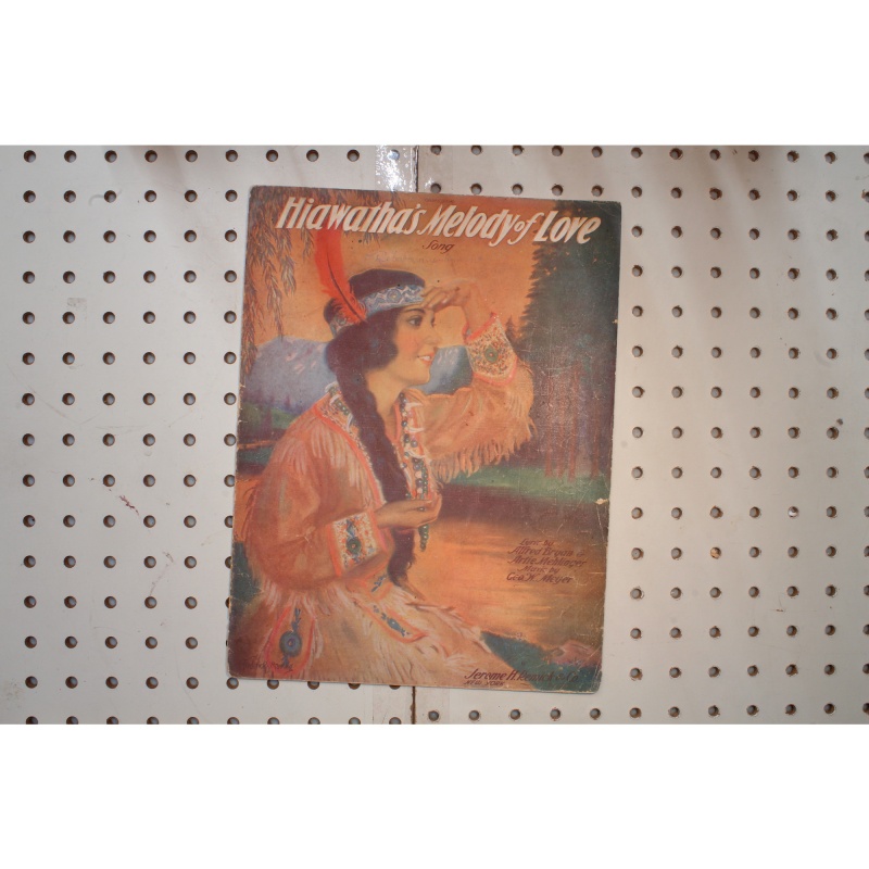 1920 - Hiawathas melody of love - Sheet Music