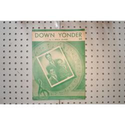 1921 - Down yonder - Sheet Music