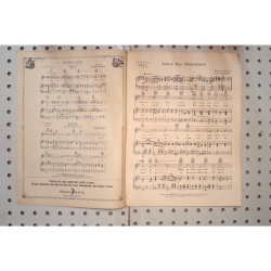 1923 - School day sweethearts - Sheet Music