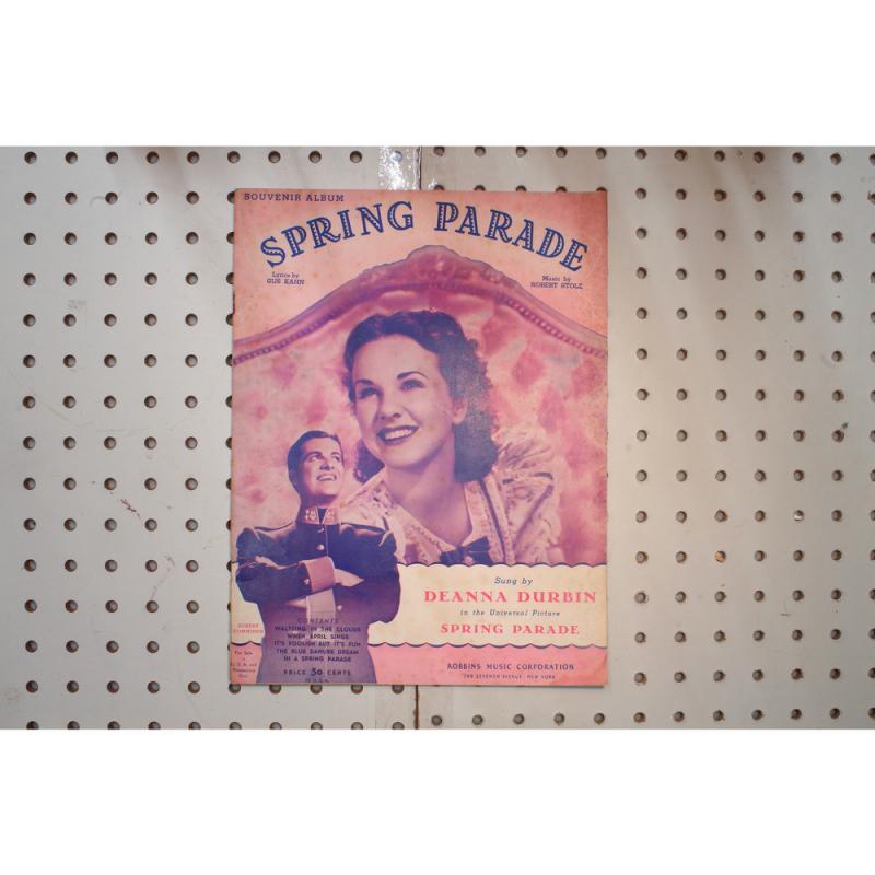 1933 - Spring parade Deanna Durbin - Sheet Music