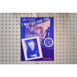 1937 - Im glad I waited for you - Sheet Music